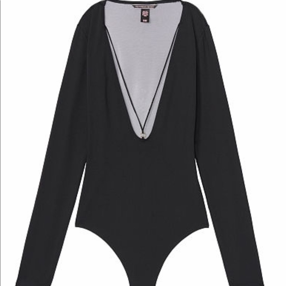 💋”VS” Long Sleeve Bodysuit - Picture 2 of 6